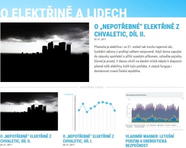 Spustili jsme blog O elektřině a lidech